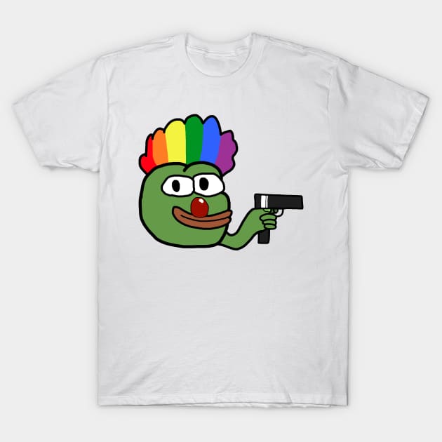 Belle Delphine's Clown Pepe The Frog T-Shirt by artsylab